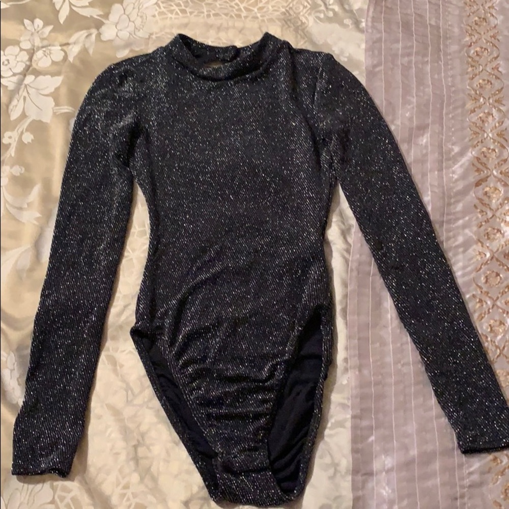 Sexy sparkling blouse